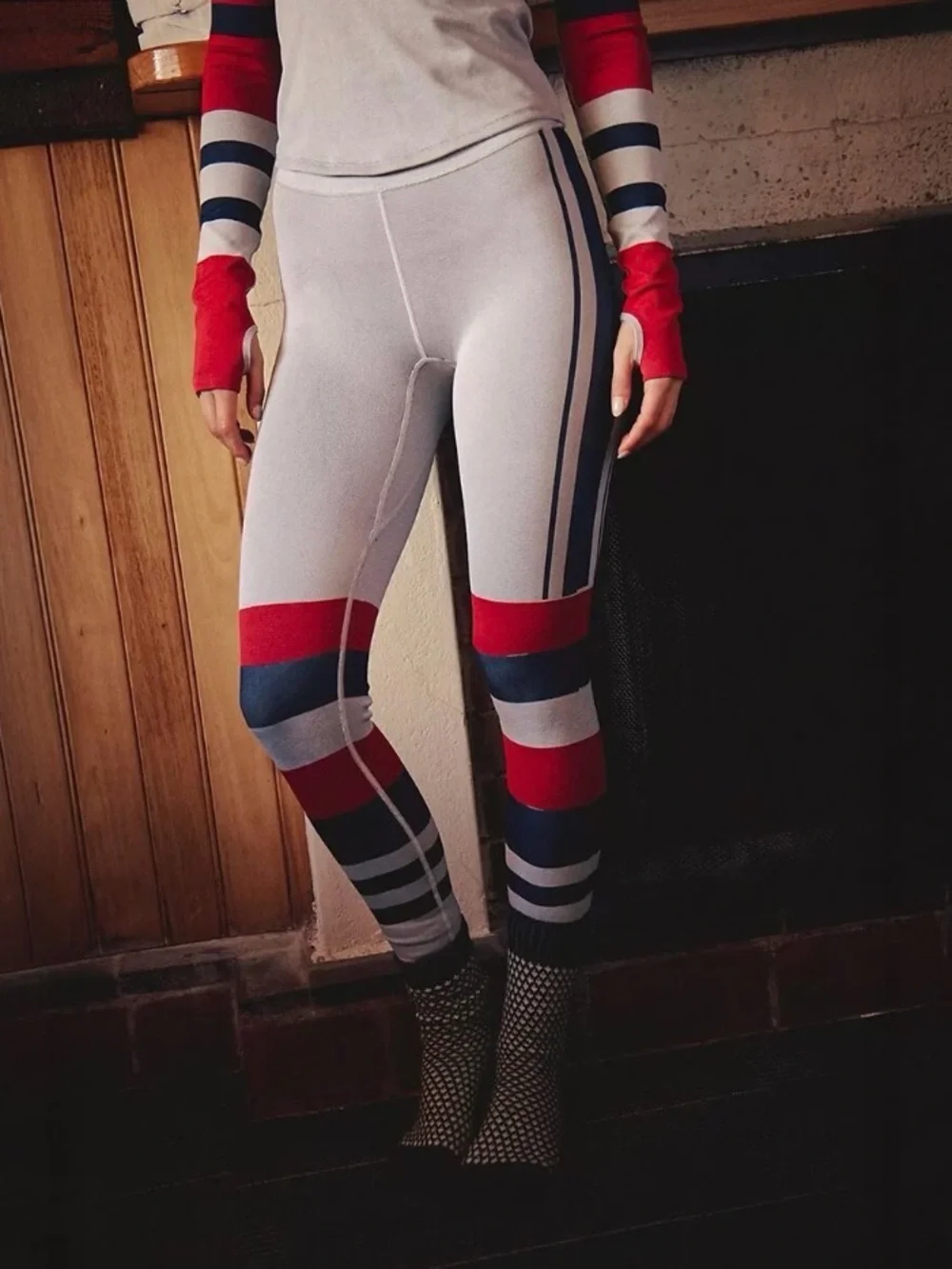 Free People Movement Myoko Jacquard Leggings Size Xs/S